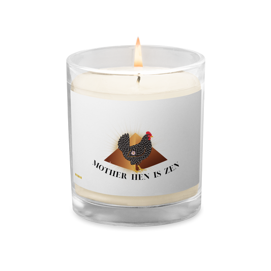 Mother Hen is Zen-Glass jar soy wax candle - Darlin Primrose