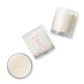 Old Soul Young Heart ( White)Glass jar soy wax candle - Darlin Primrose