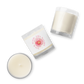 Your MAGIC lies within™ Radiant Rose ( White) Glass jar soy wax candle - Darlin Primrose