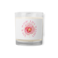 Your MAGIC lies within™ Radiant Rose ( White) Glass jar soy wax candle - Darlin Primrose