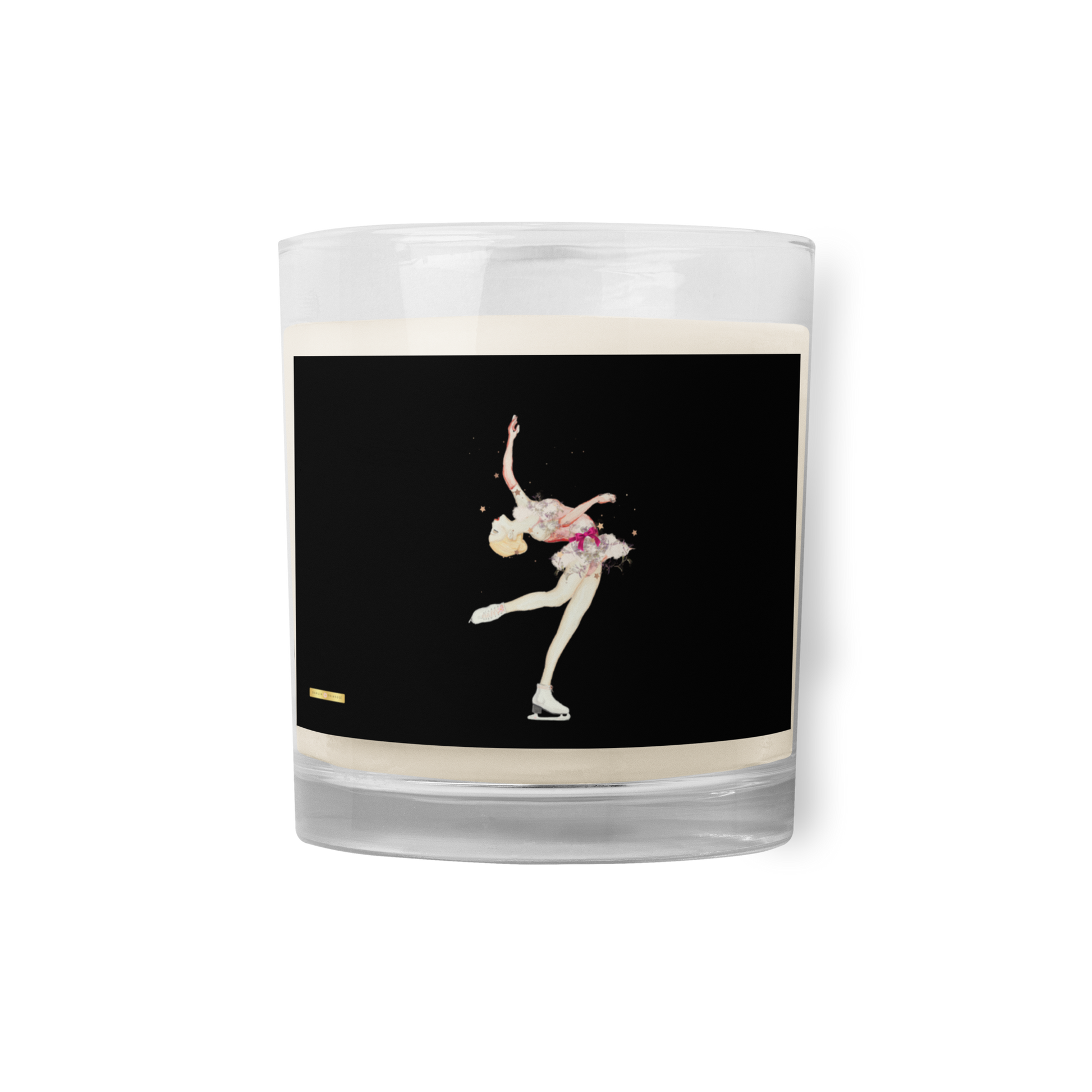 Skating Magic Layback Skater-Glass jar soy wax candle - Darlin Primrose