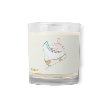 Art Skate -Glass jar soy wax candle - Darlin Primrose