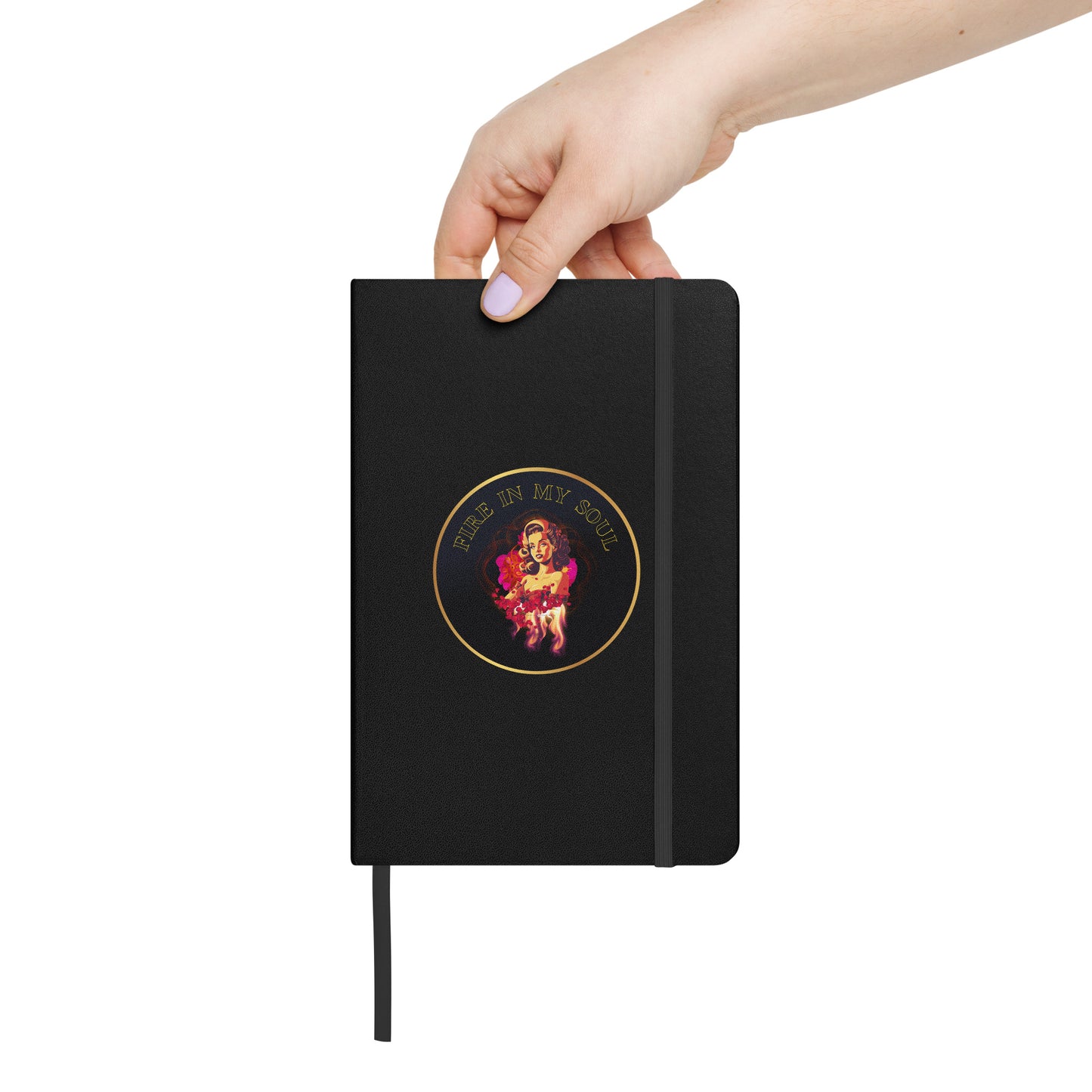 Fire in my Soul- Hardcover bound notebook - Darlin Primrose