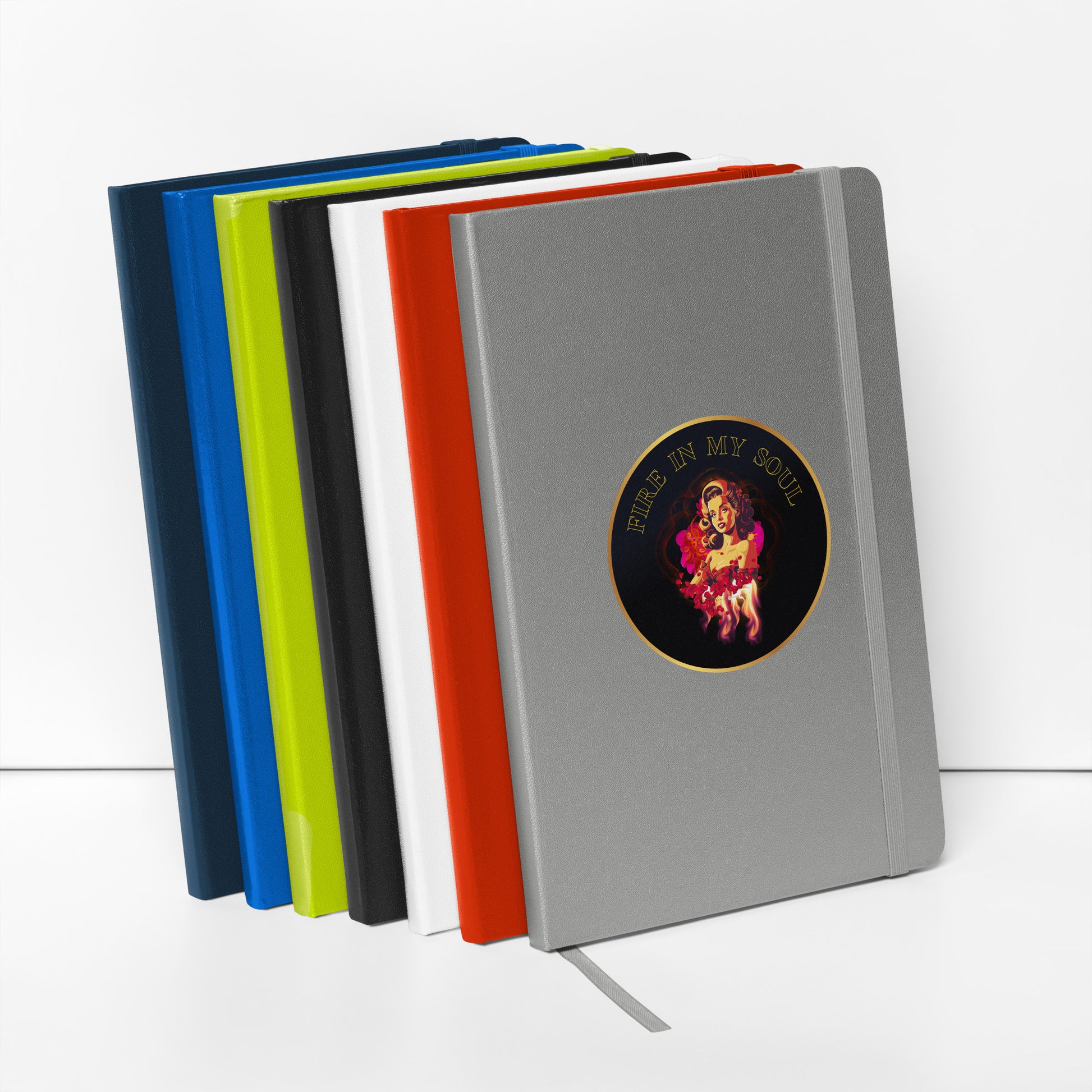 Fire in my Soul- Hardcover bound notebook - Darlin Primrose