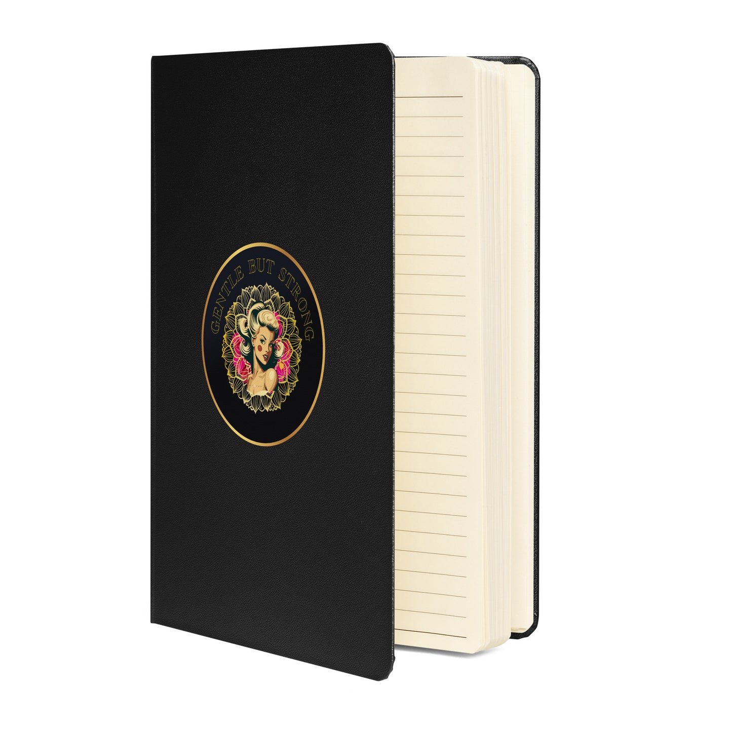 Gentle but Strong -Hardcover bound notebook - Darlin Primrose