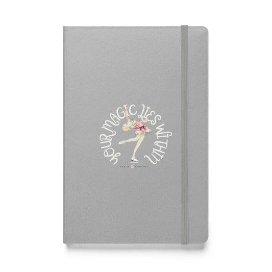 Your Magic Lies Within™ Layback Skater-Hardcover bound notebook - Darlin Primrose