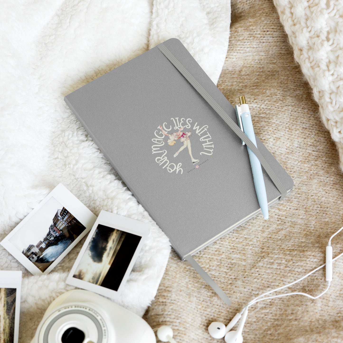 Your Magic Lies Within™ Layback Skater-Hardcover bound notebook - Darlin Primrose