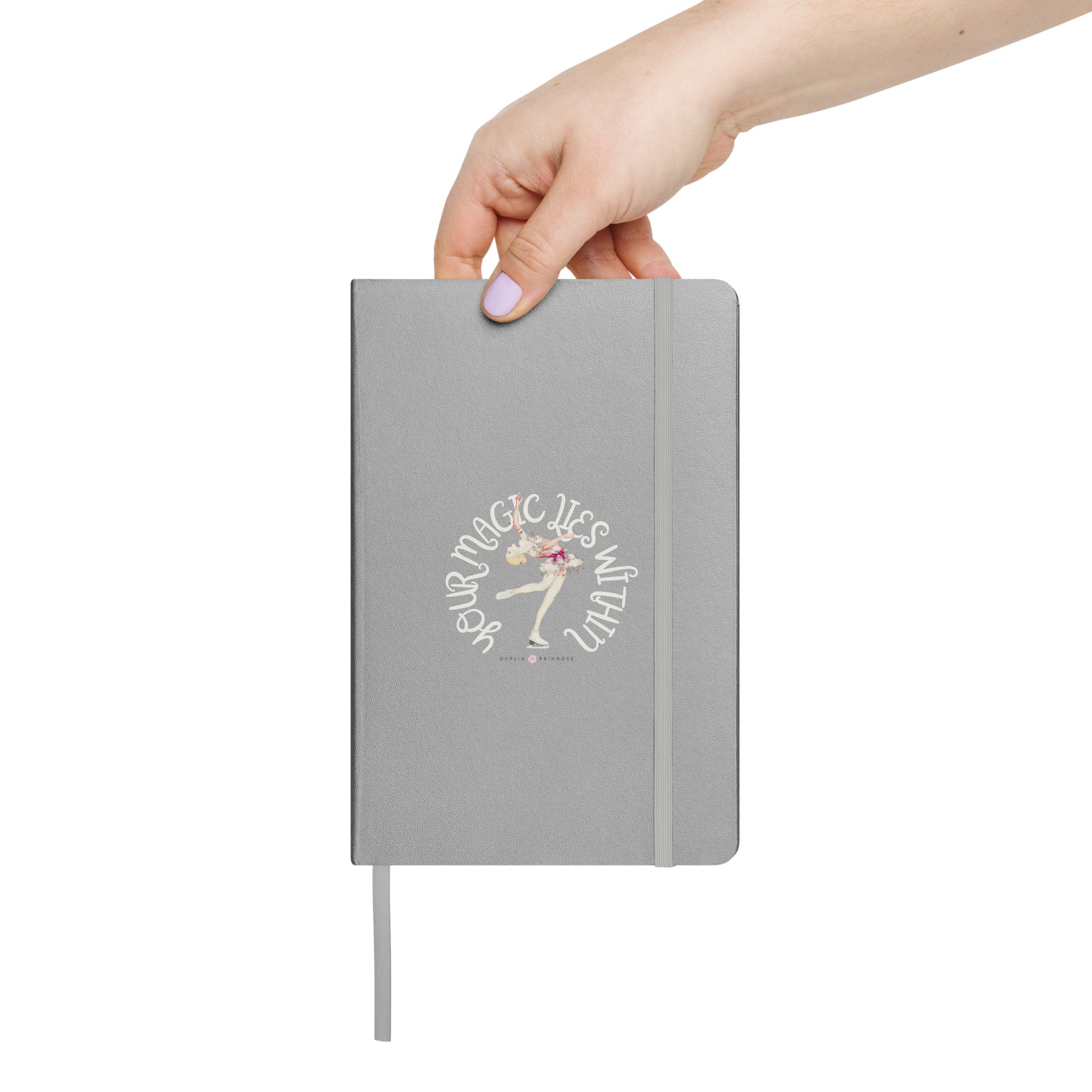 Your Magic Lies Within™ Layback Skater-Hardcover bound notebook - Darlin Primrose