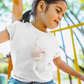 Layback Ice Skater - Kids Short Sleeve Tee - Darlin Primrose