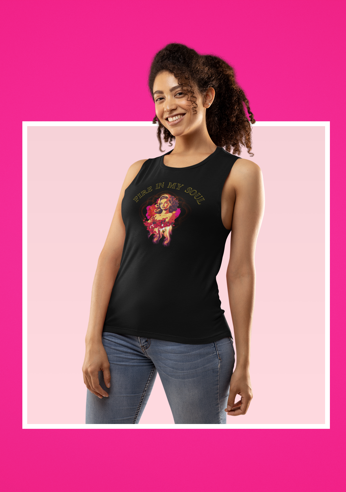 Fire in my Soul Tank- Darlin Primrose™