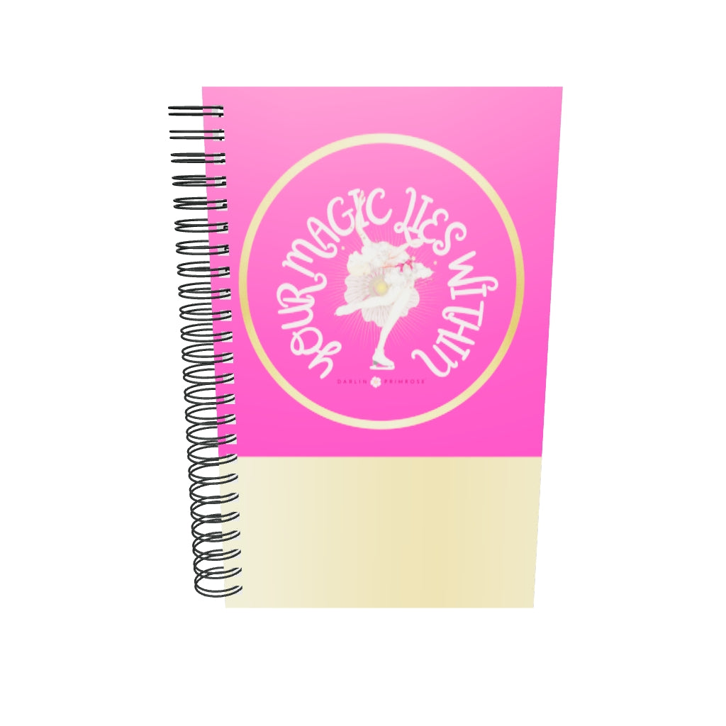 Your MAGIC lies within™ Layback Skater - Spiral notebook