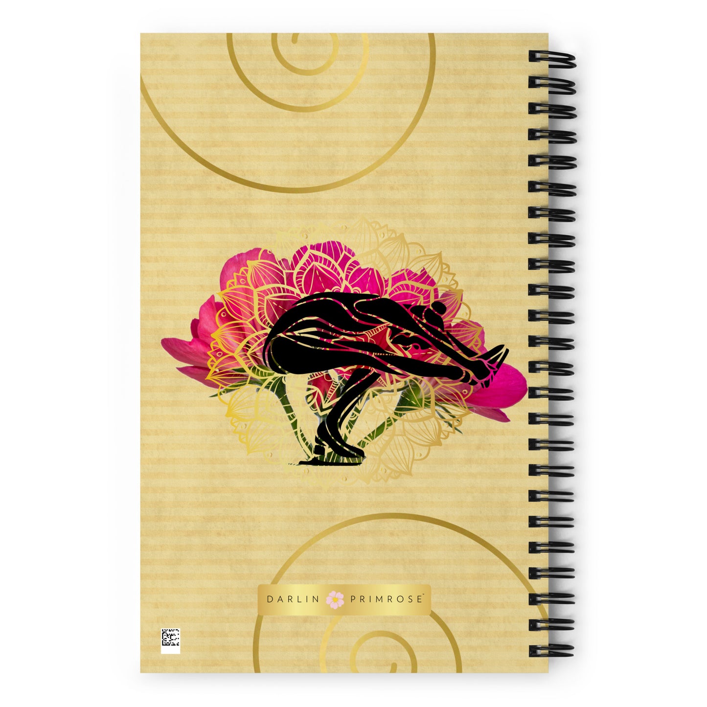 Zen Skater-Spiral notebook - Darlin Primrose