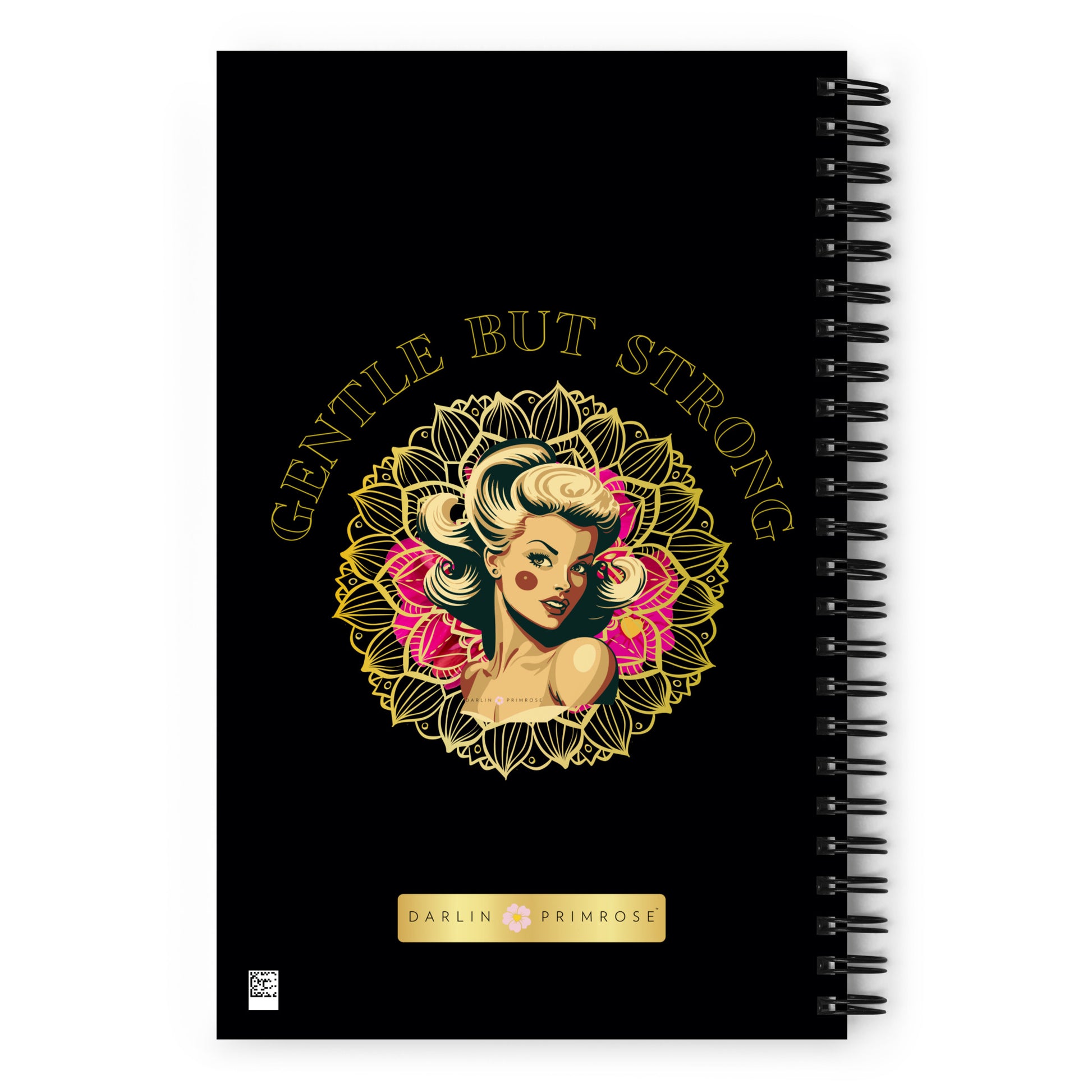 GENTLE BUT STRONG Spiral notebook - Darlin Primrose