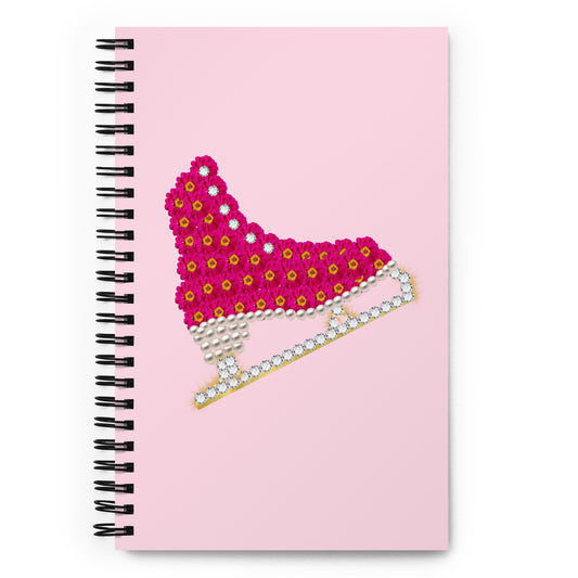 Flower Power Skate -Spiral notebook - Darlin Primrose