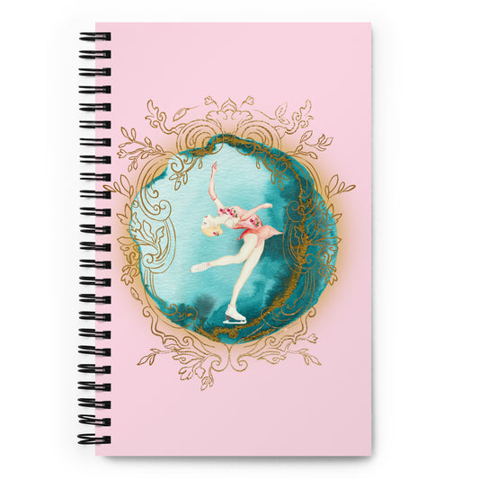 Rosalyn Layback ( Rose) Spiral notebook - Darlin Primrose