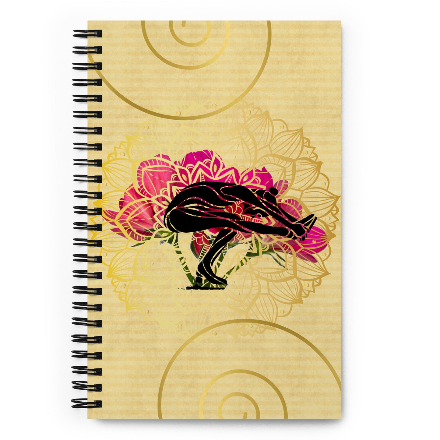 Zen Skater-Spiral notebook - Darlin Primrose