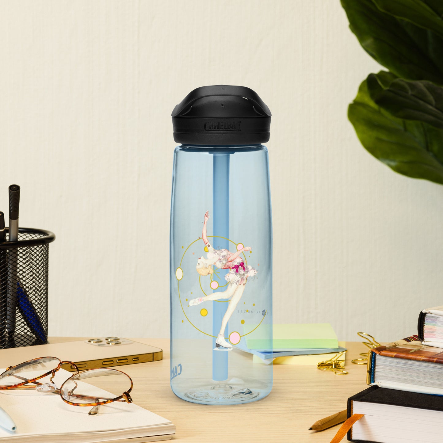 Spinfinity Skater- Sports water bottle - Darlin Primrose