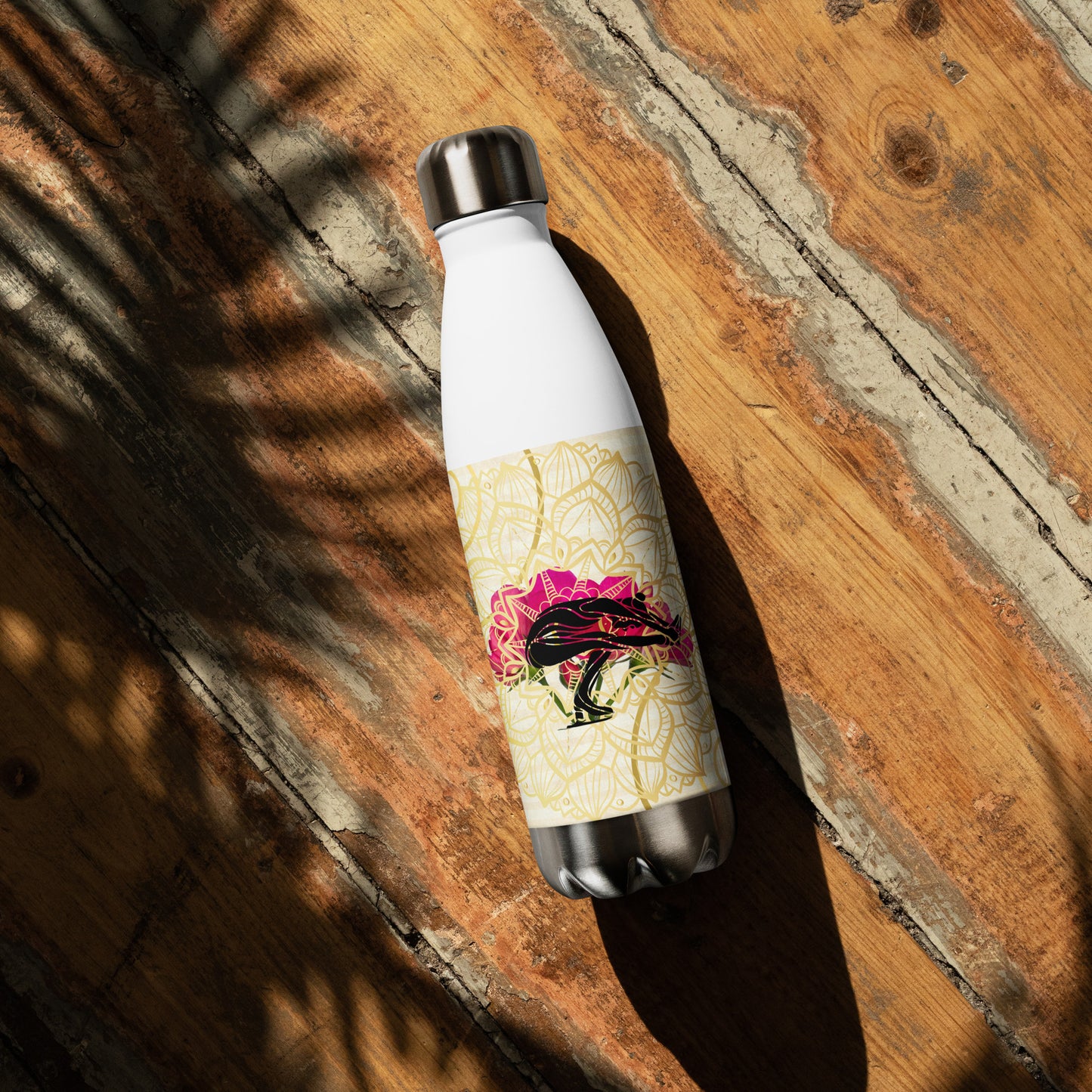 Zen Skater-Stainless Steel Water Bottle - Darlin Primrose