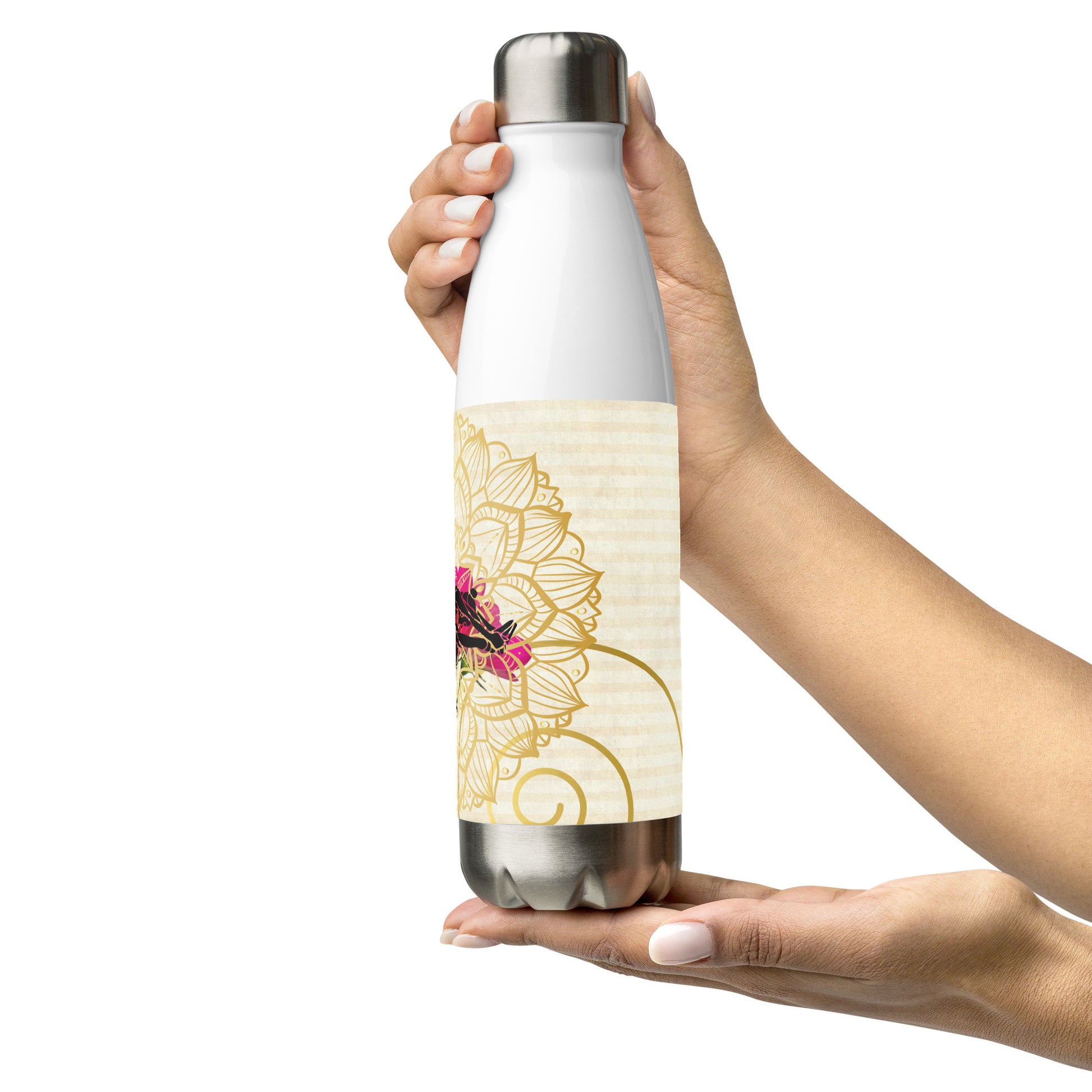 Zen Skater-Stainless Steel Water Bottle - Darlin Primrose