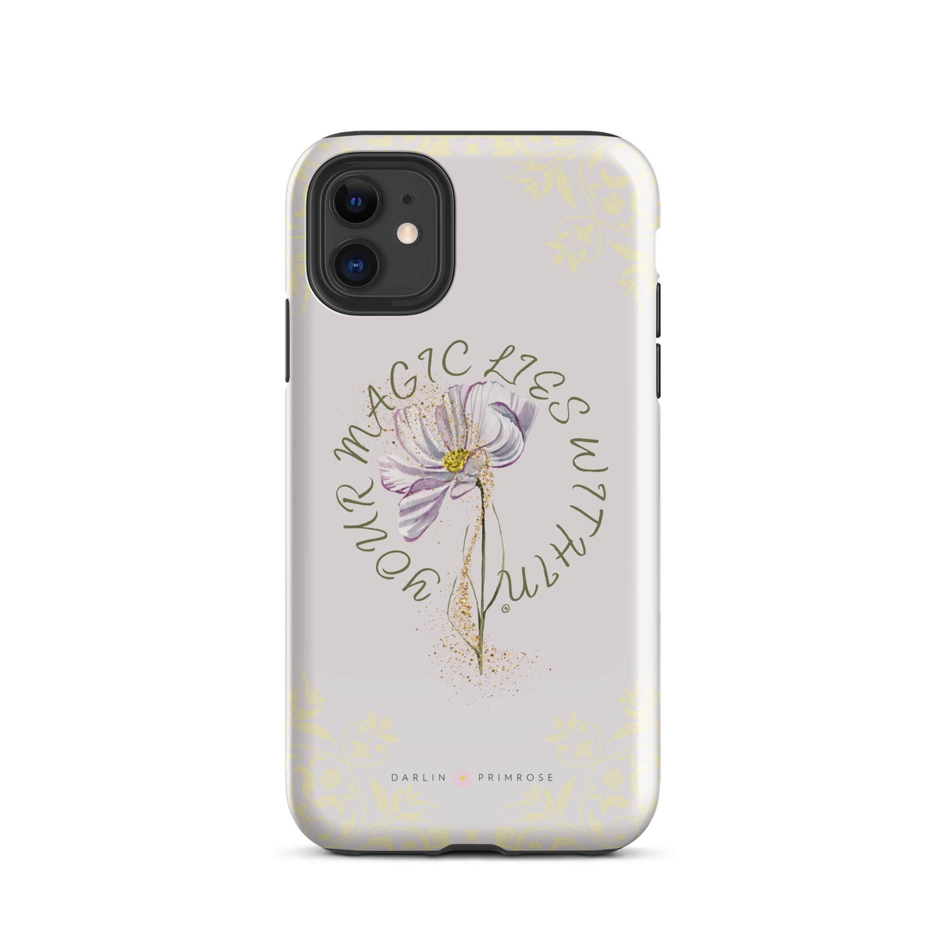 Your MAGIC lies within® Violet - Tough Case for iPhone® - Darlin Primrose