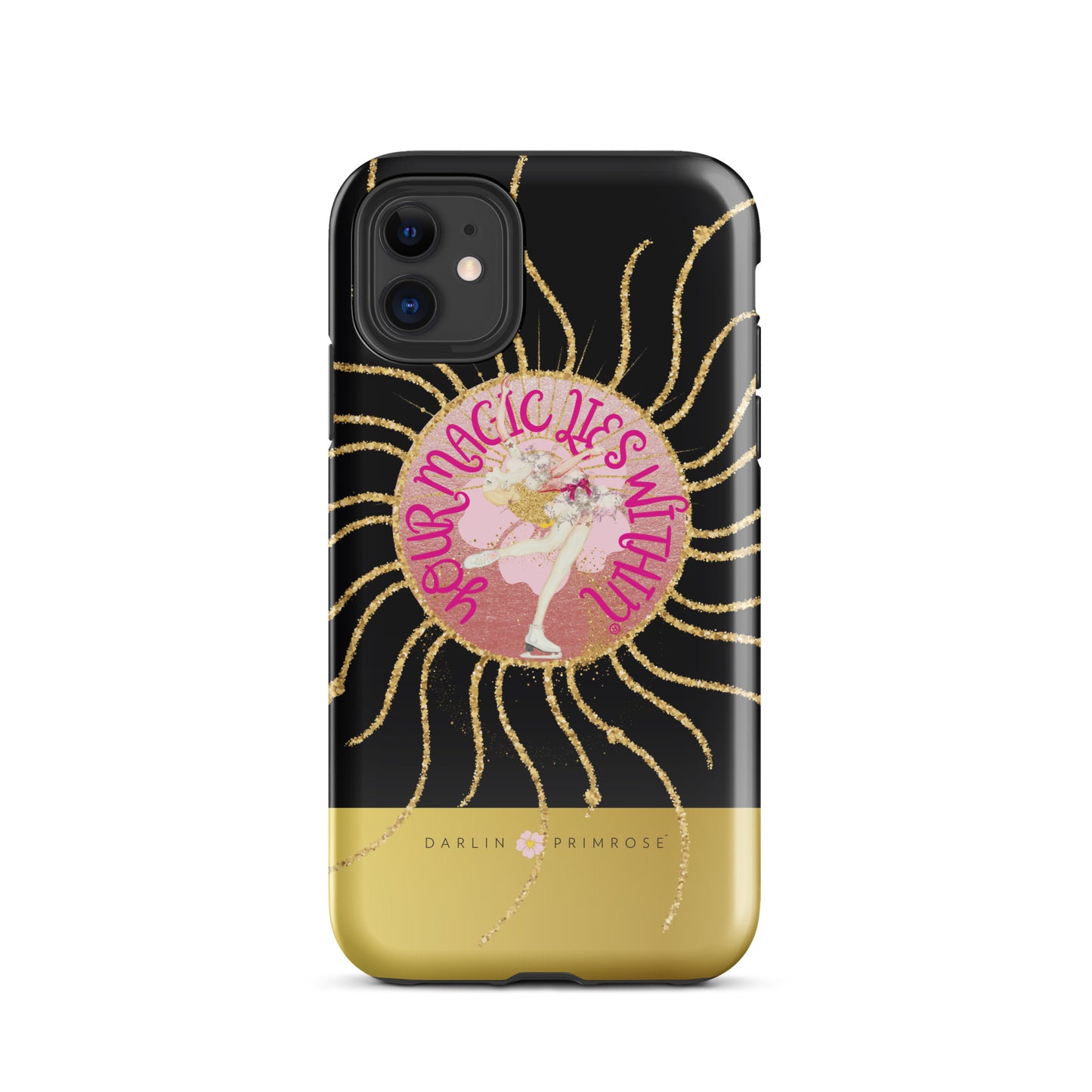 Your MAGIC lies within® Layback Skater- Tough Case for iPhone® - Darlin Primrose