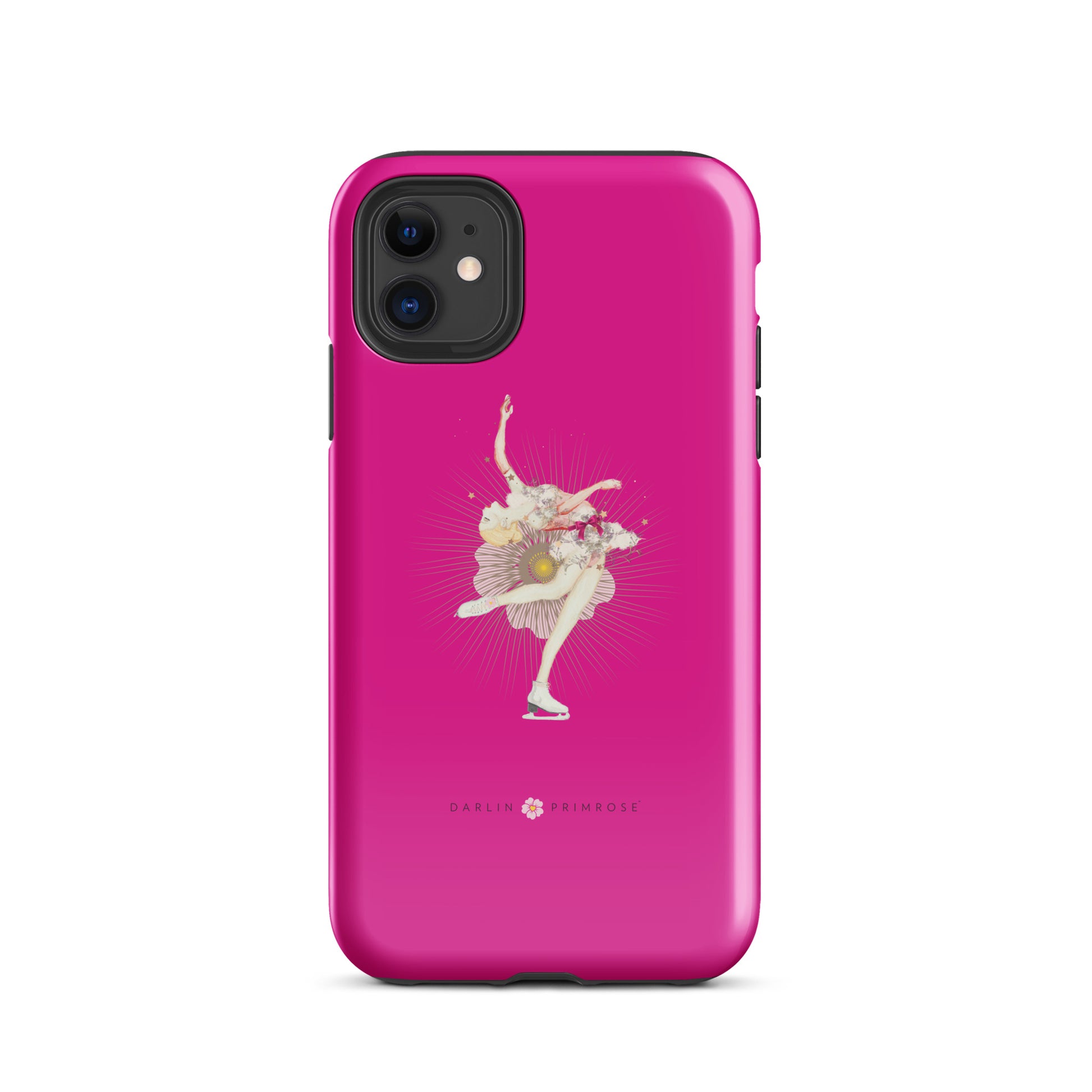 Layback Skater ( Hot Pink) -Tough Case for iPhone® - Darlin Primrose