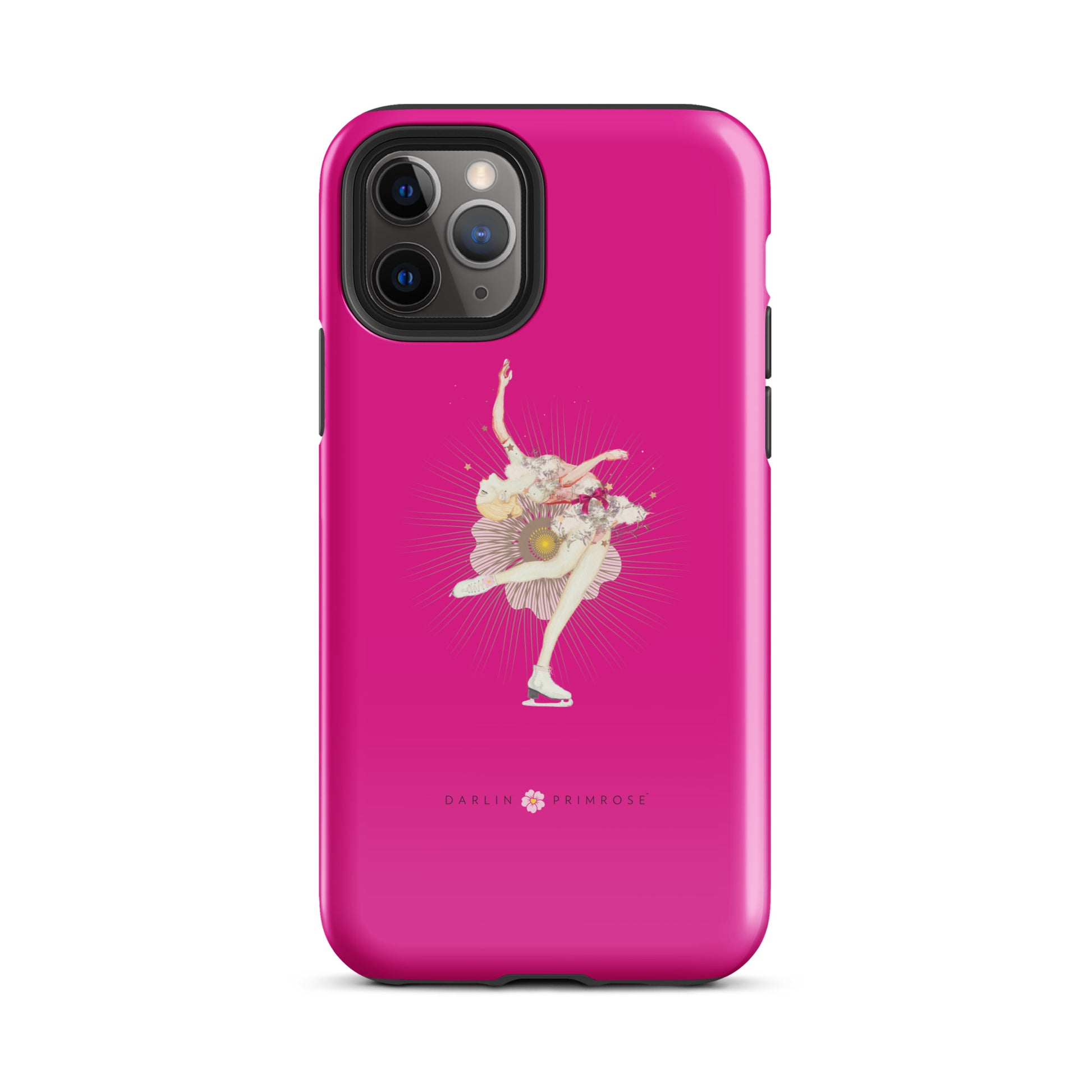 Layback Skater ( Hot Pink) -Tough Case for iPhone® - Darlin Primrose