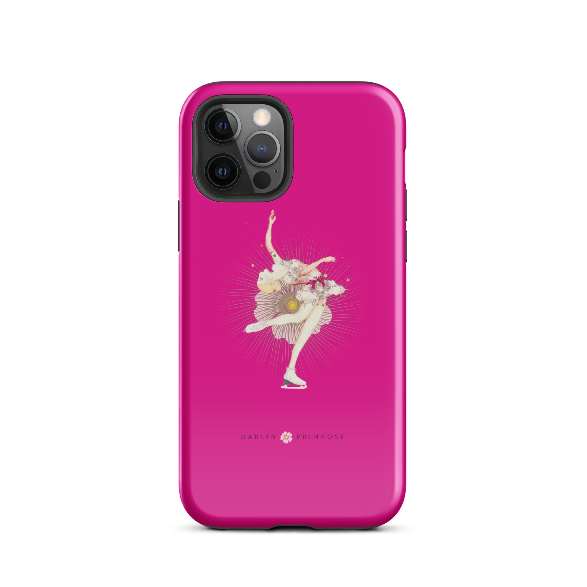 Layback Skater ( Hot Pink) -Tough Case for iPhone® - Darlin Primrose