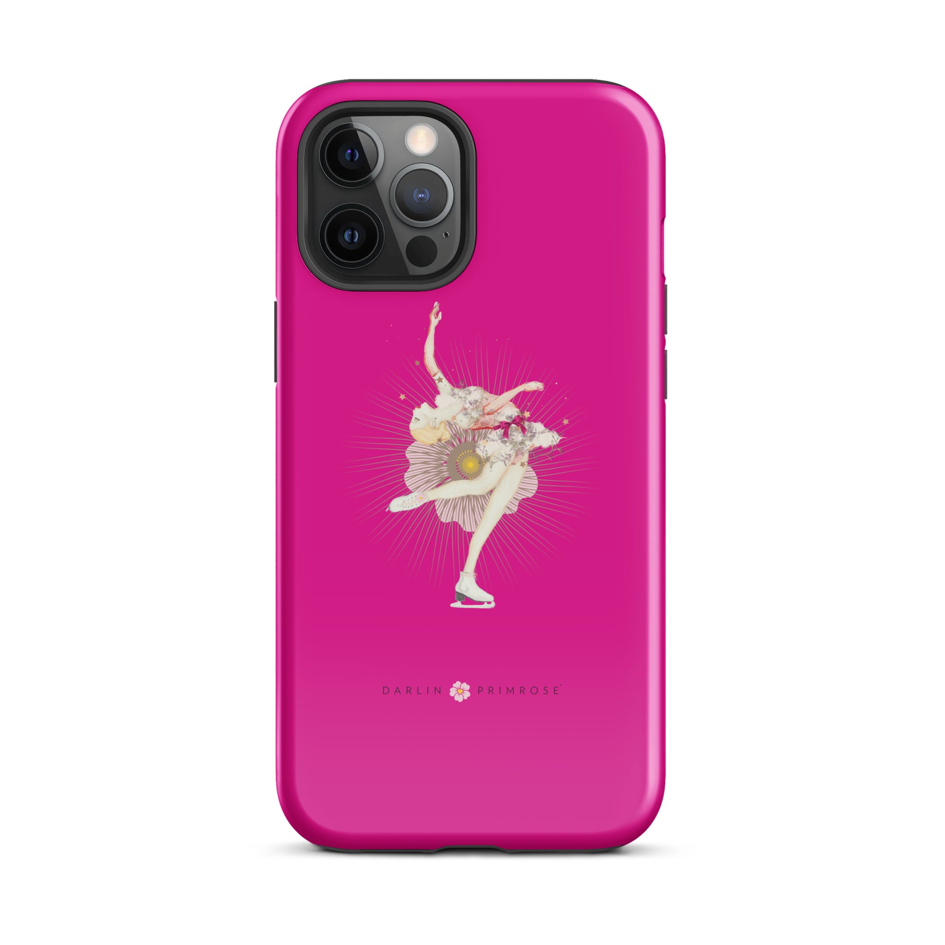 Layback Skater ( Hot Pink) -Tough Case for iPhone® - Darlin Primrose