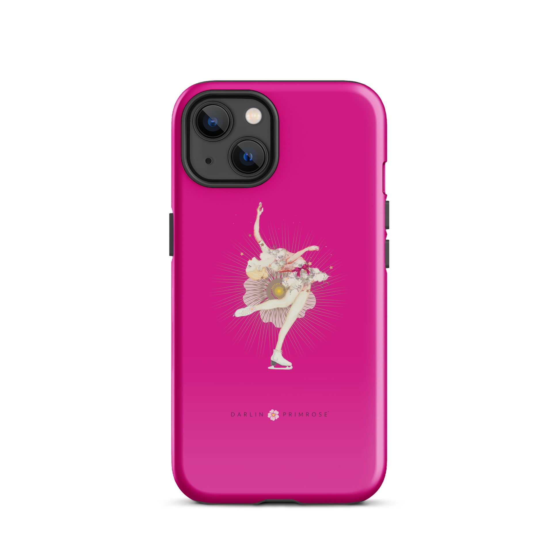 Layback Skater ( Hot Pink) -Tough Case for iPhone® - Darlin Primrose