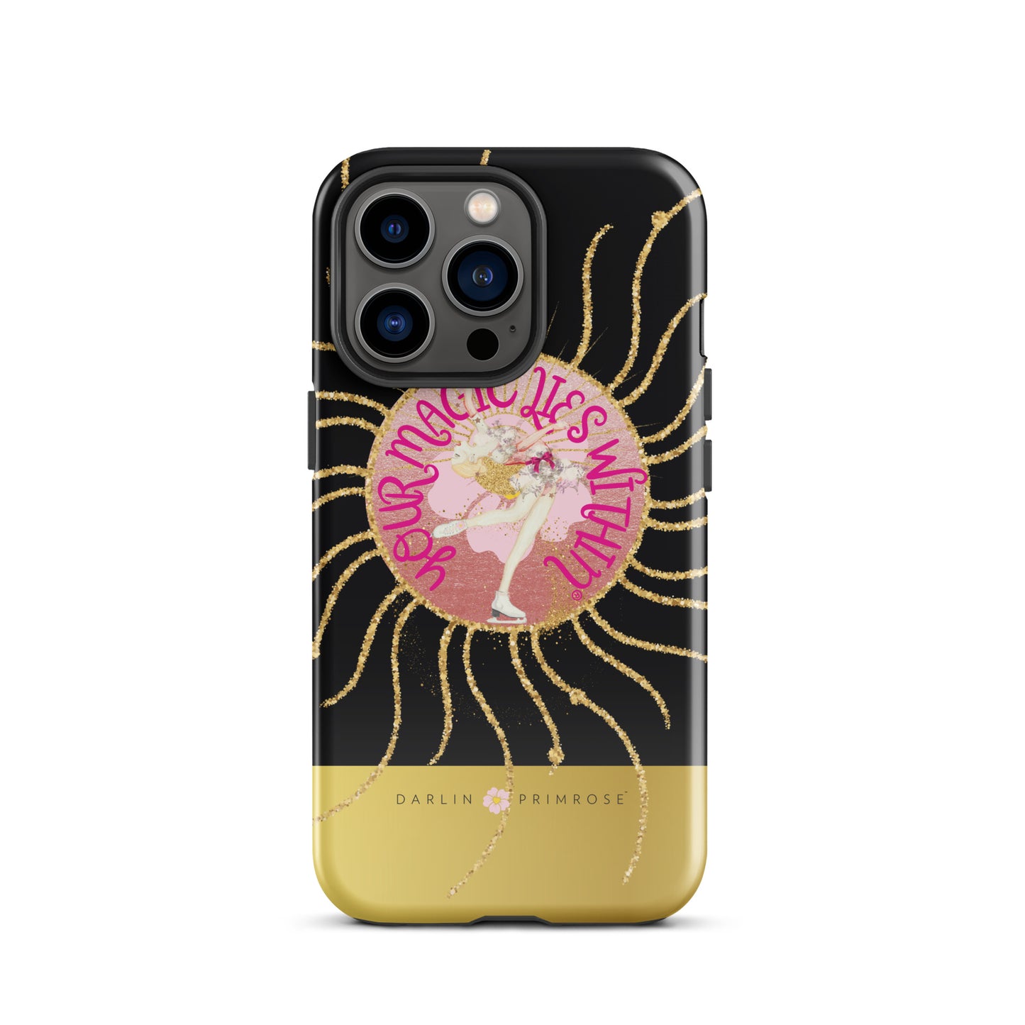 Your MAGIC lies within® Layback Skater- Tough Case for iPhone® - Darlin Primrose