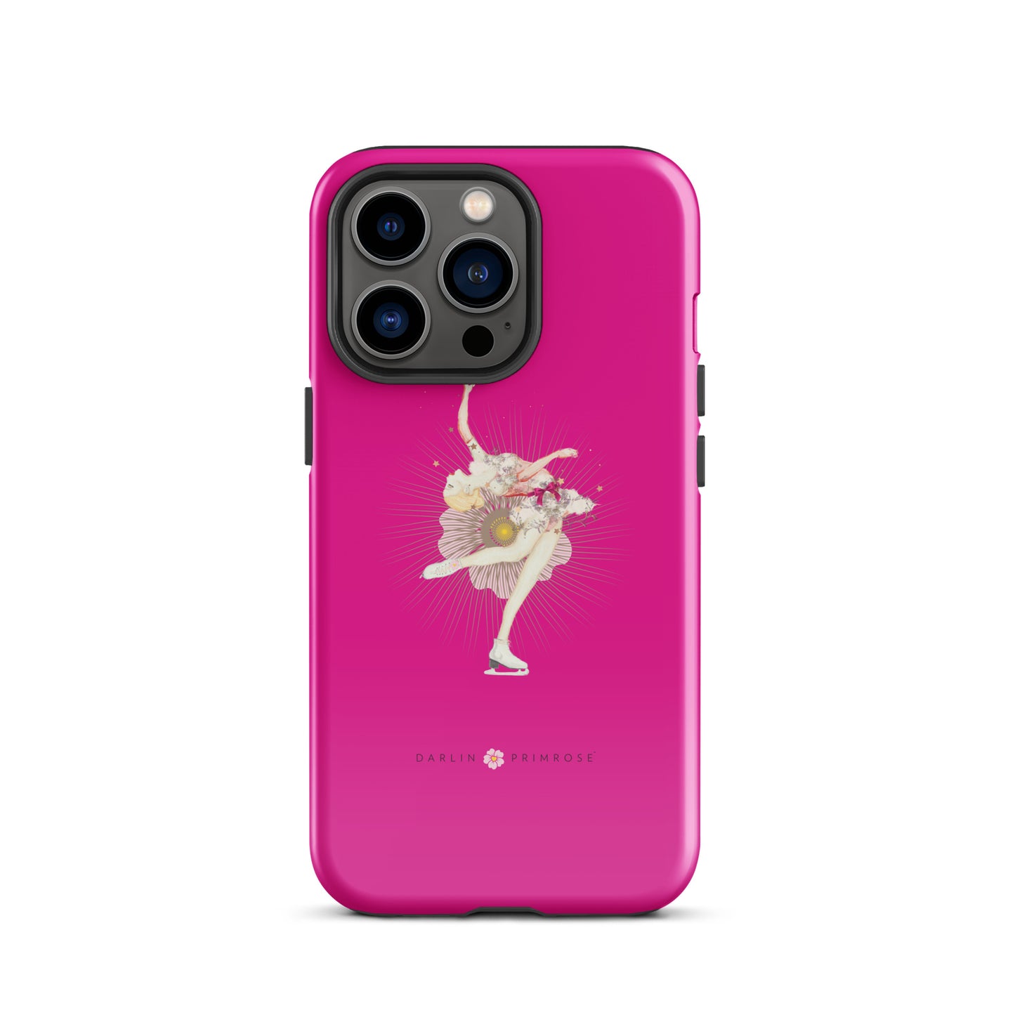 Layback Skater ( Hot Pink) -Tough Case for iPhone® - Darlin Primrose