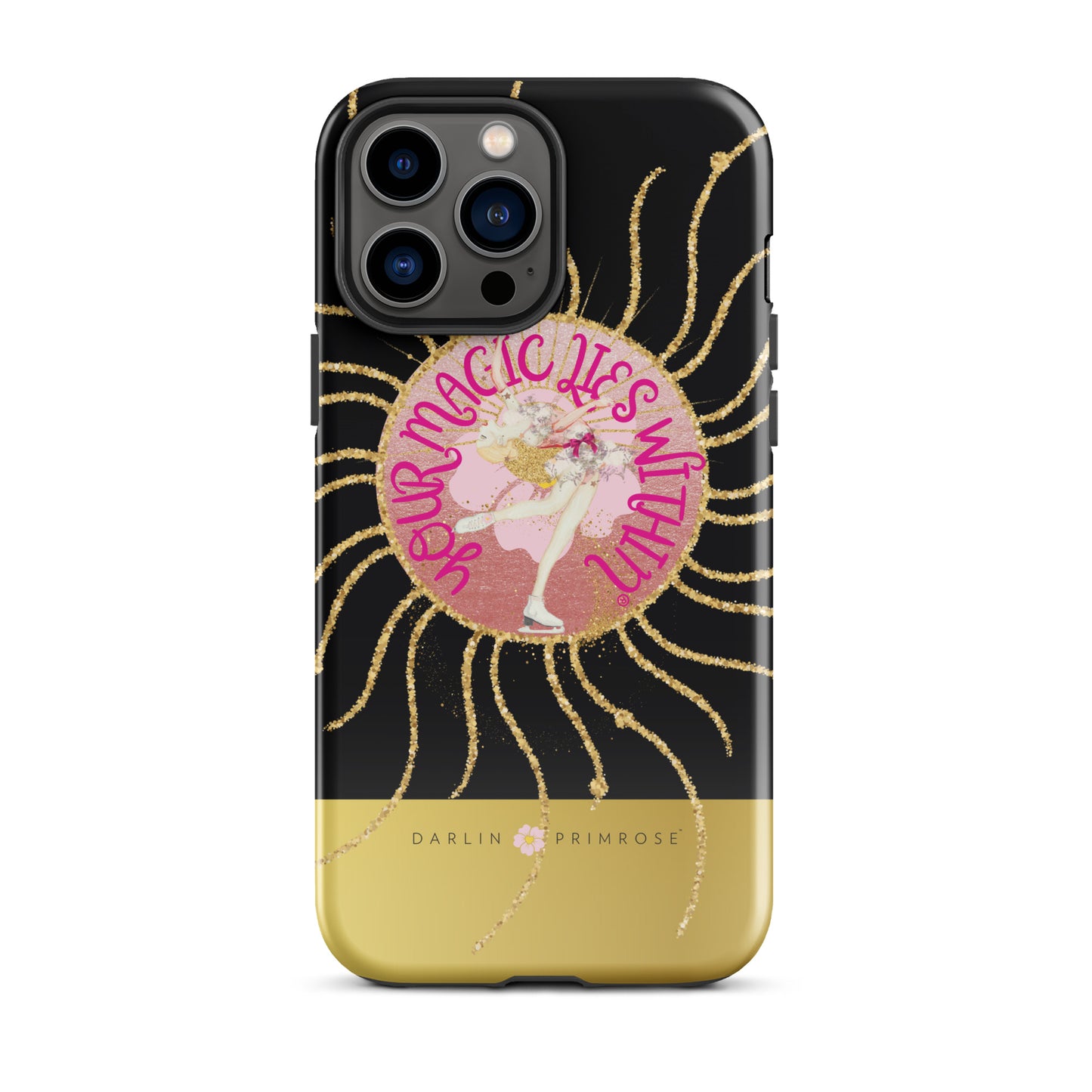 Your MAGIC lies within® Layback Skater- Tough Case for iPhone® - Darlin Primrose