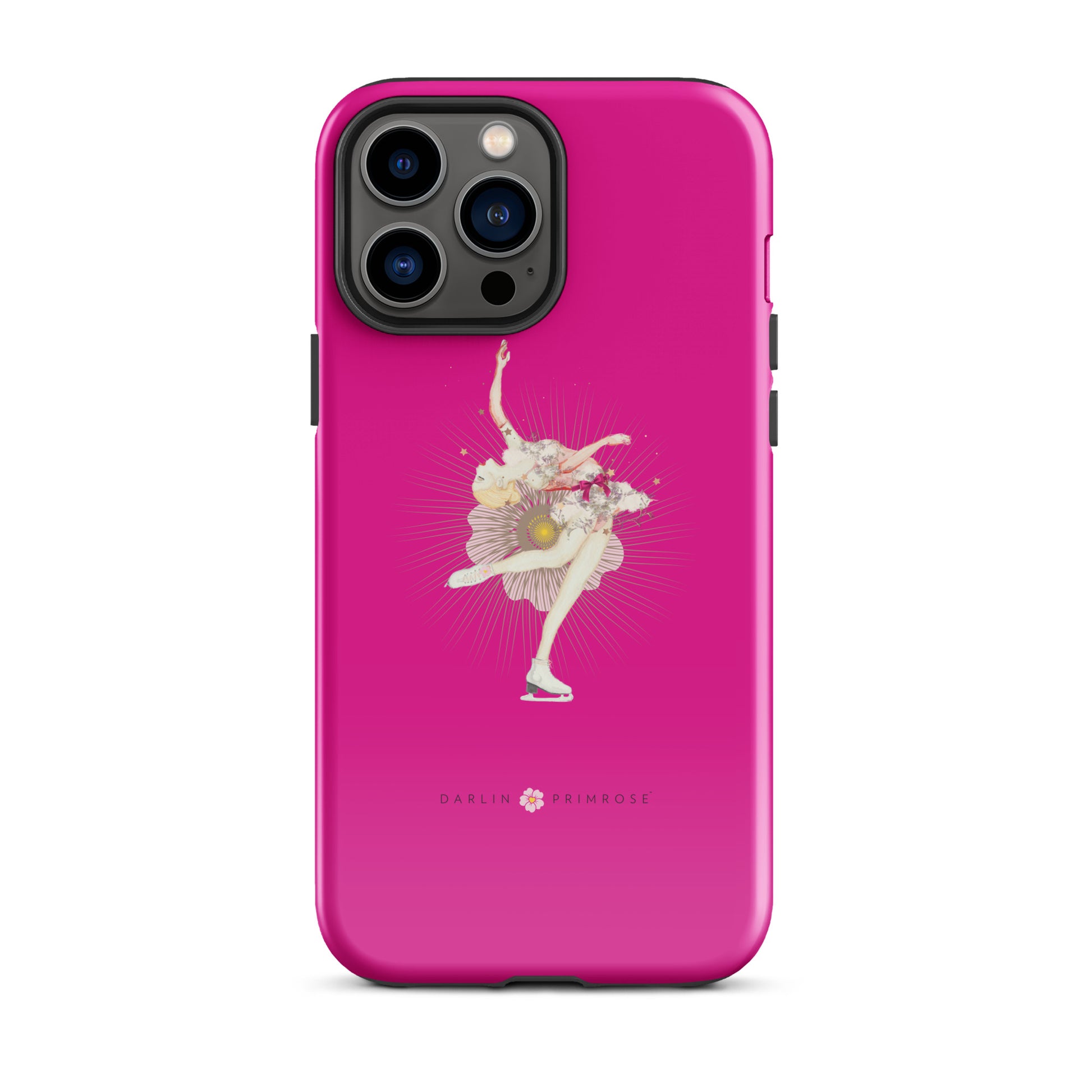 Layback Skater ( Hot Pink) -Tough Case for iPhone® - Darlin Primrose