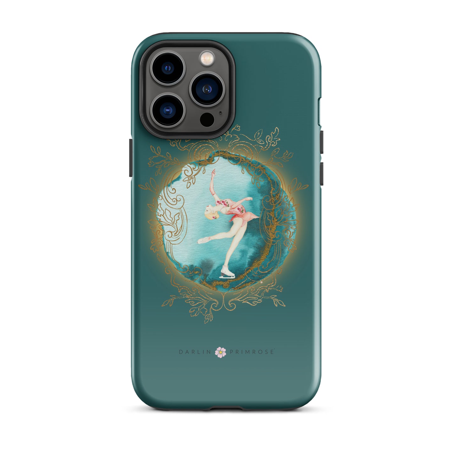 Rosalyn Layback ( Teal) -Tough Case for iPhone® - Darlin Primrose