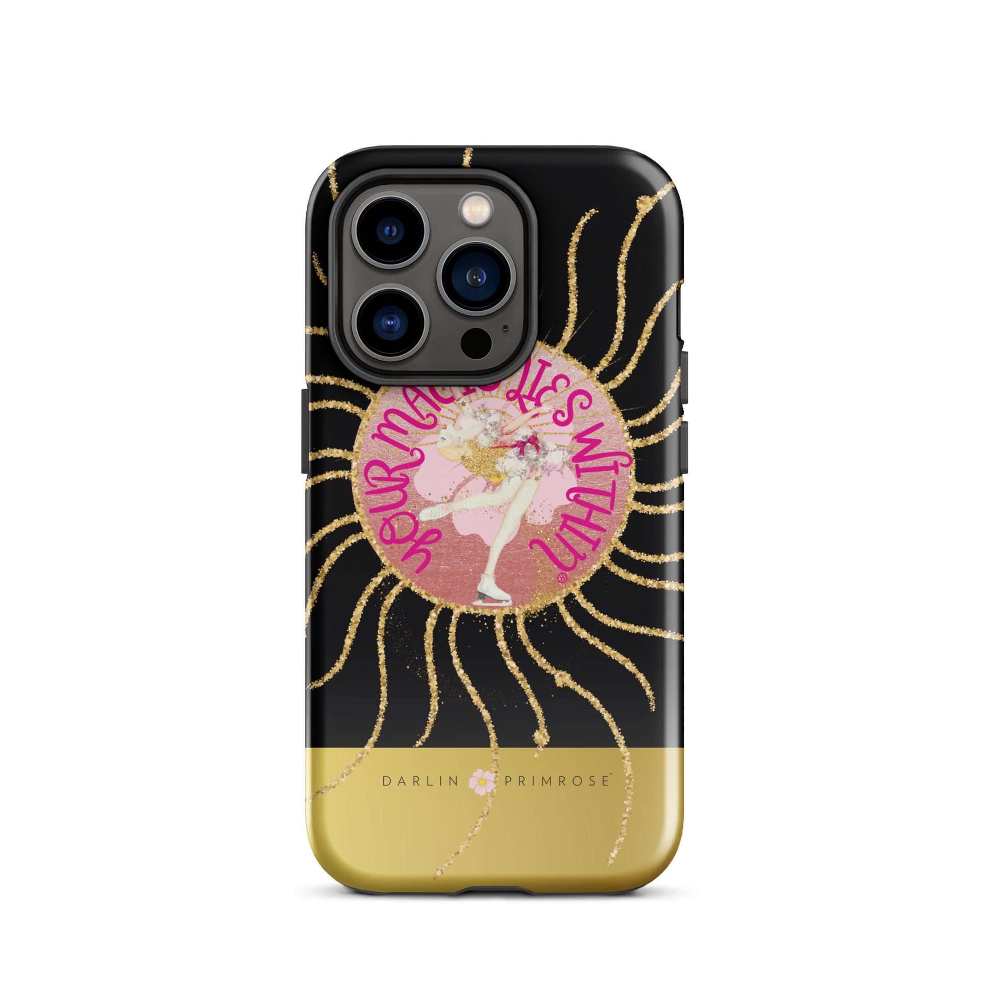 Your MAGIC lies within® Layback Skater- Tough Case for iPhone® - Darlin Primrose