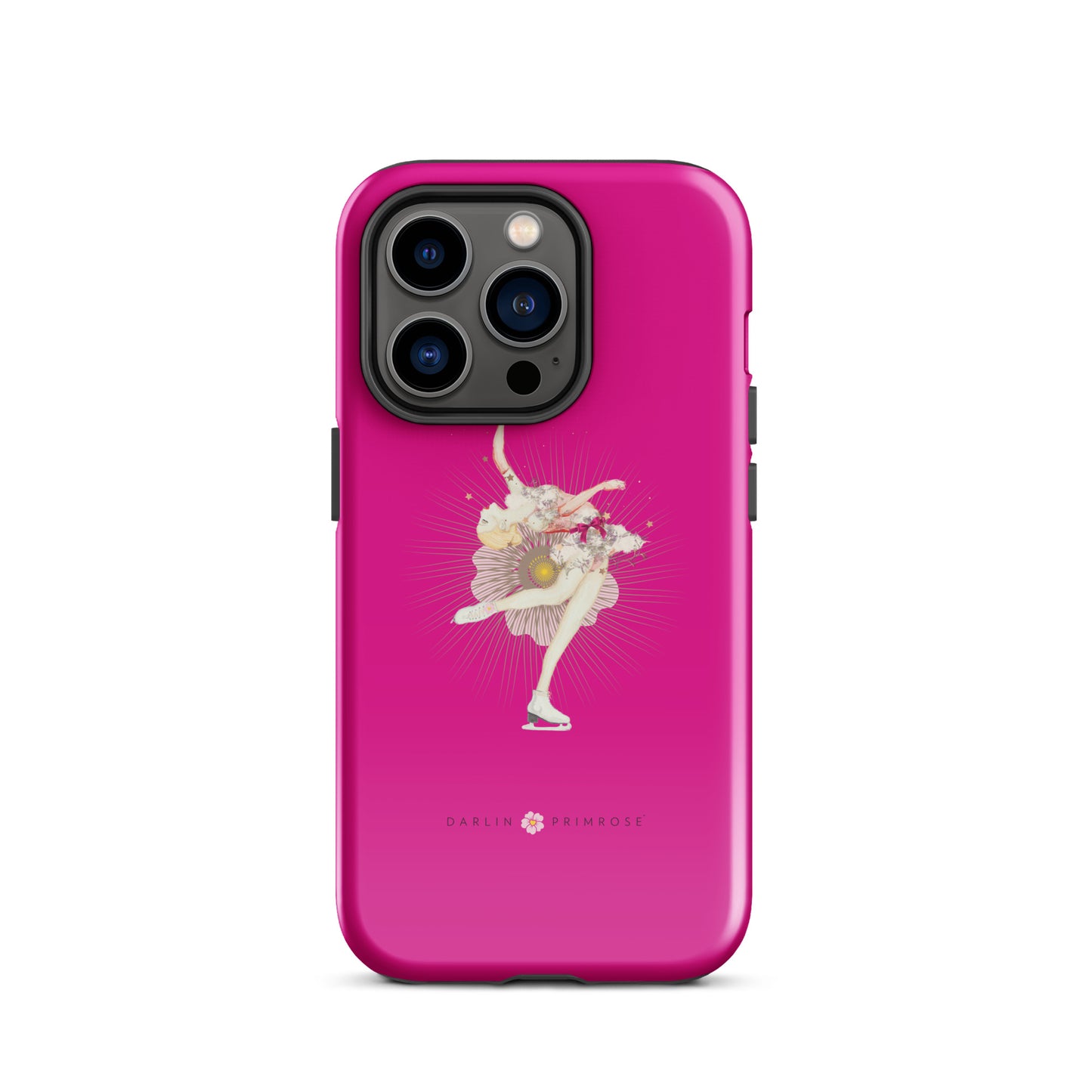 Layback Skater ( Hot Pink) -Tough Case for iPhone® - Darlin Primrose