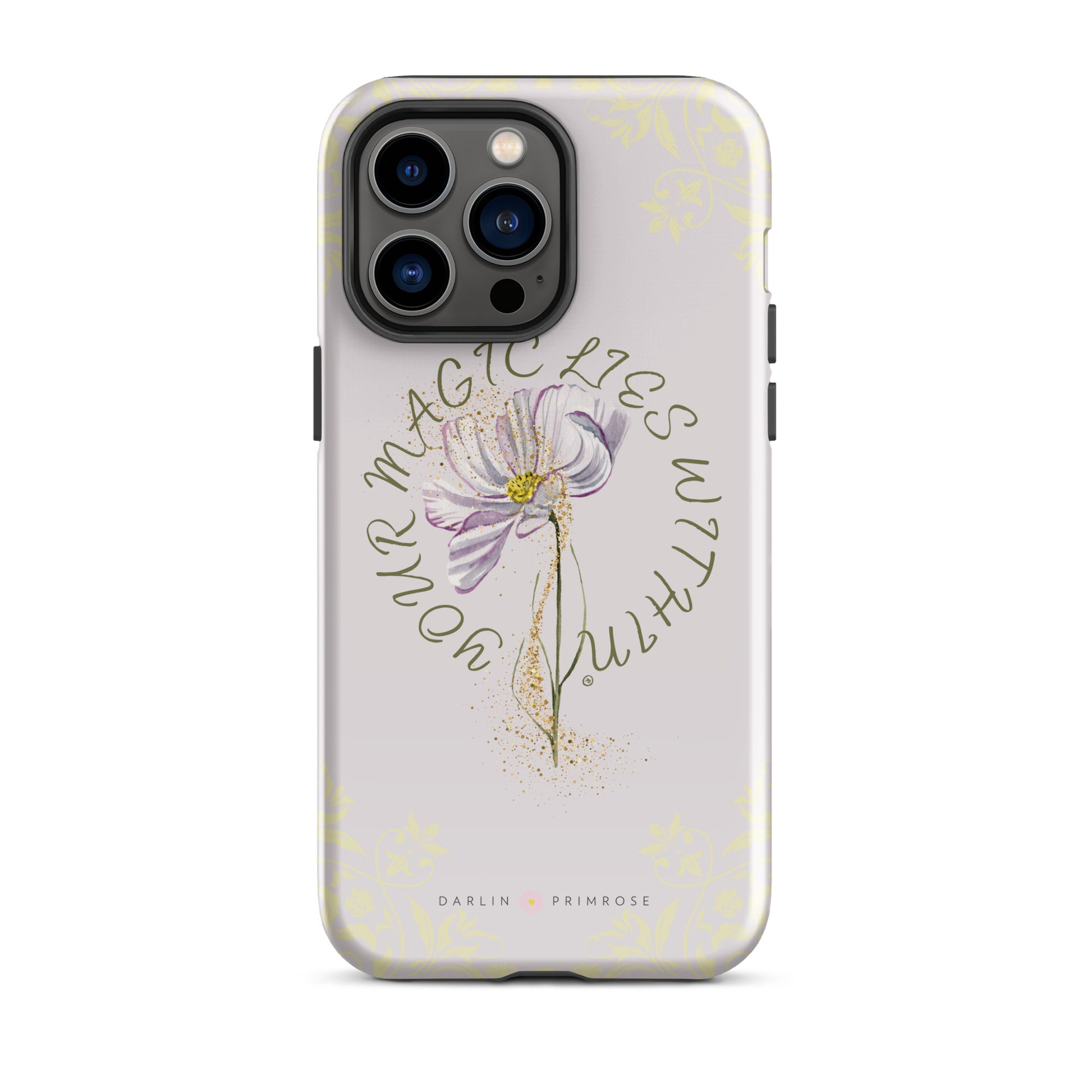 Your MAGIC lies within® Violet - Tough Case for iPhone® - Darlin Primrose