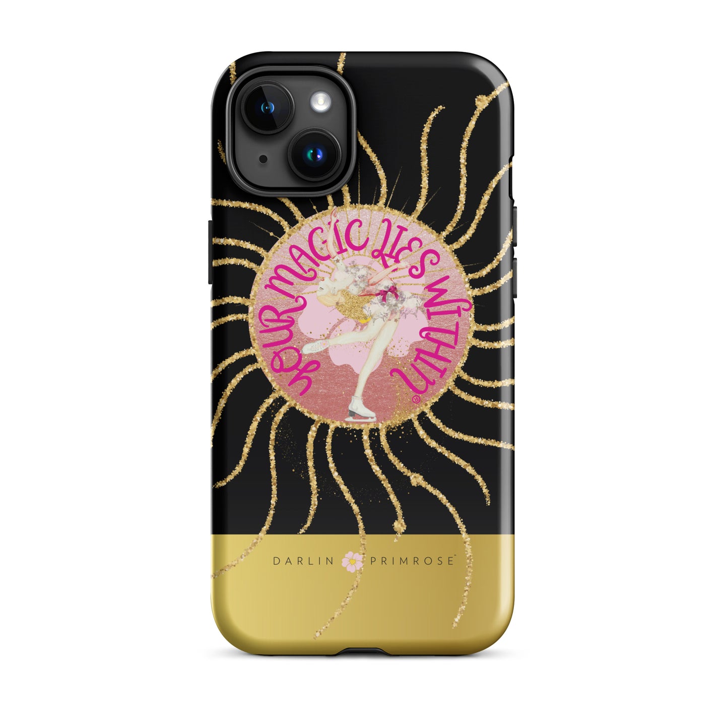 Your MAGIC lies within® Layback Skater- Tough Case for iPhone® - Darlin Primrose