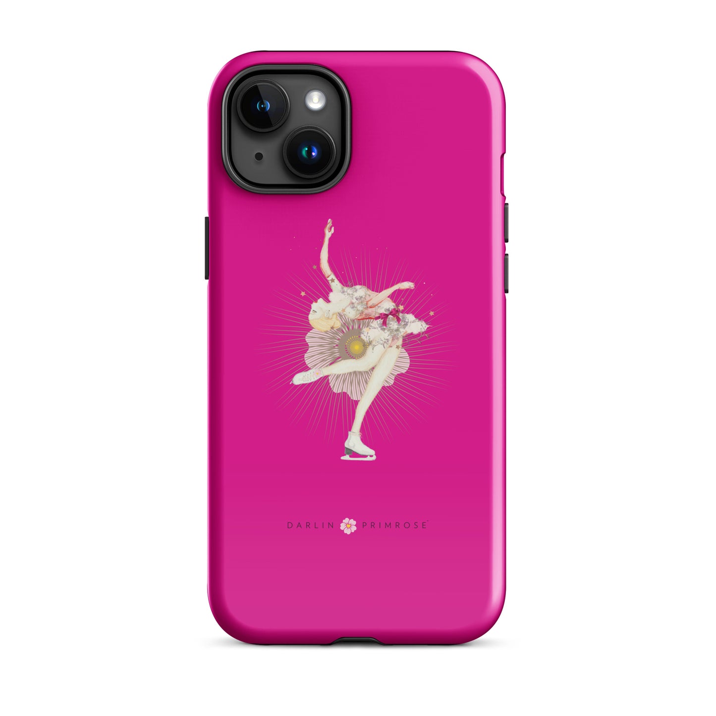 Layback Skater ( Hot Pink) -Tough Case for iPhone® - Darlin Primrose