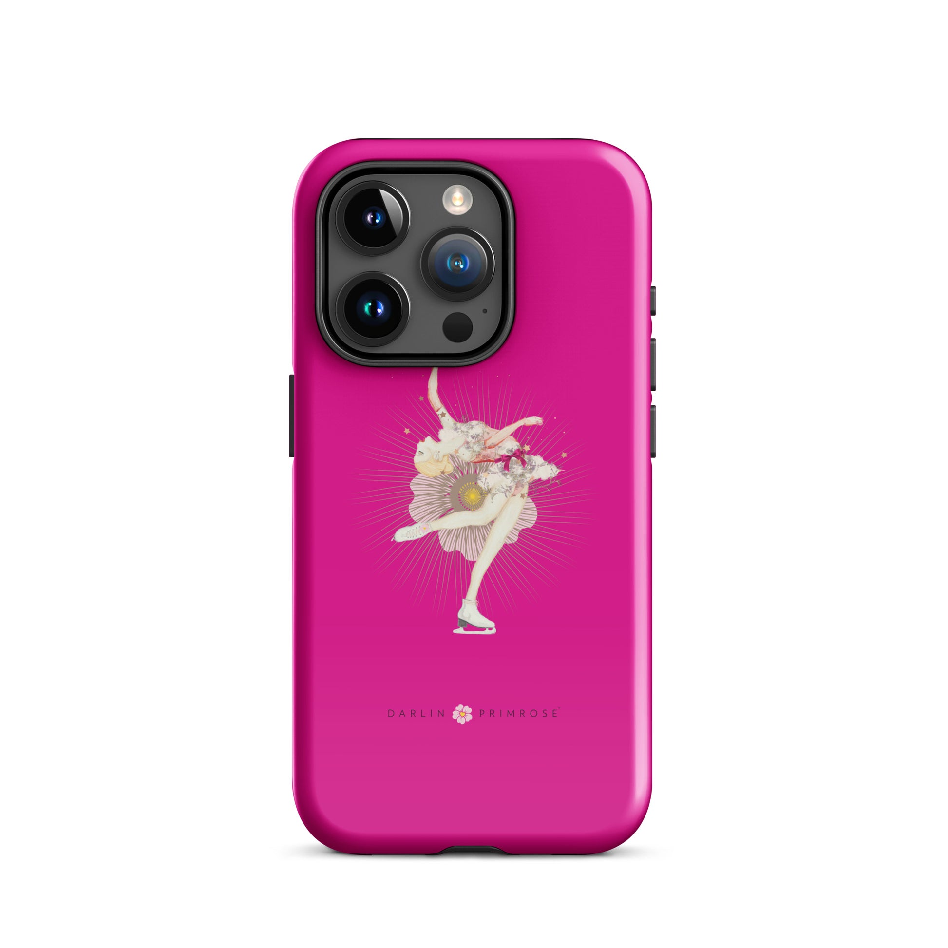 Layback Skater ( Hot Pink) -Tough Case for iPhone® - Darlin Primrose