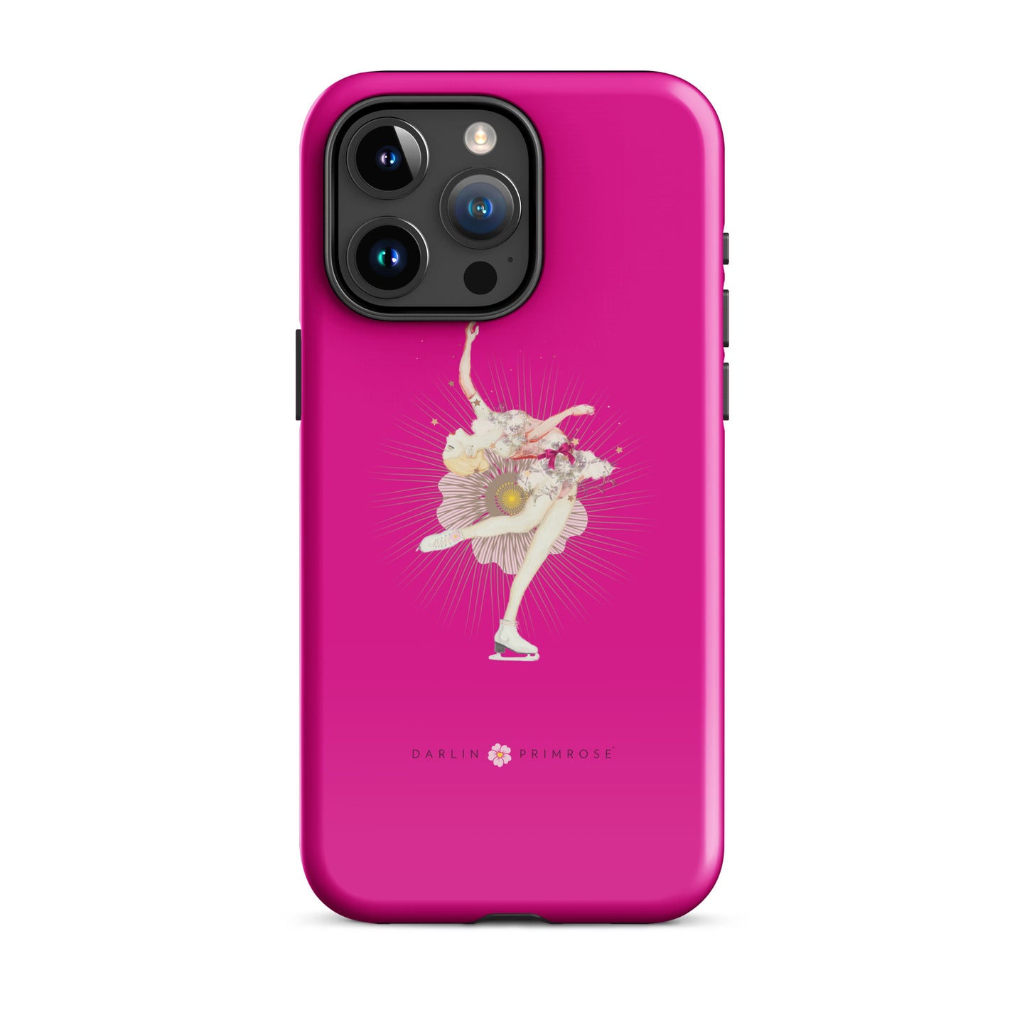 Layback Skater ( Hot Pink) -Tough Case for iPhone® - Darlin Primrose