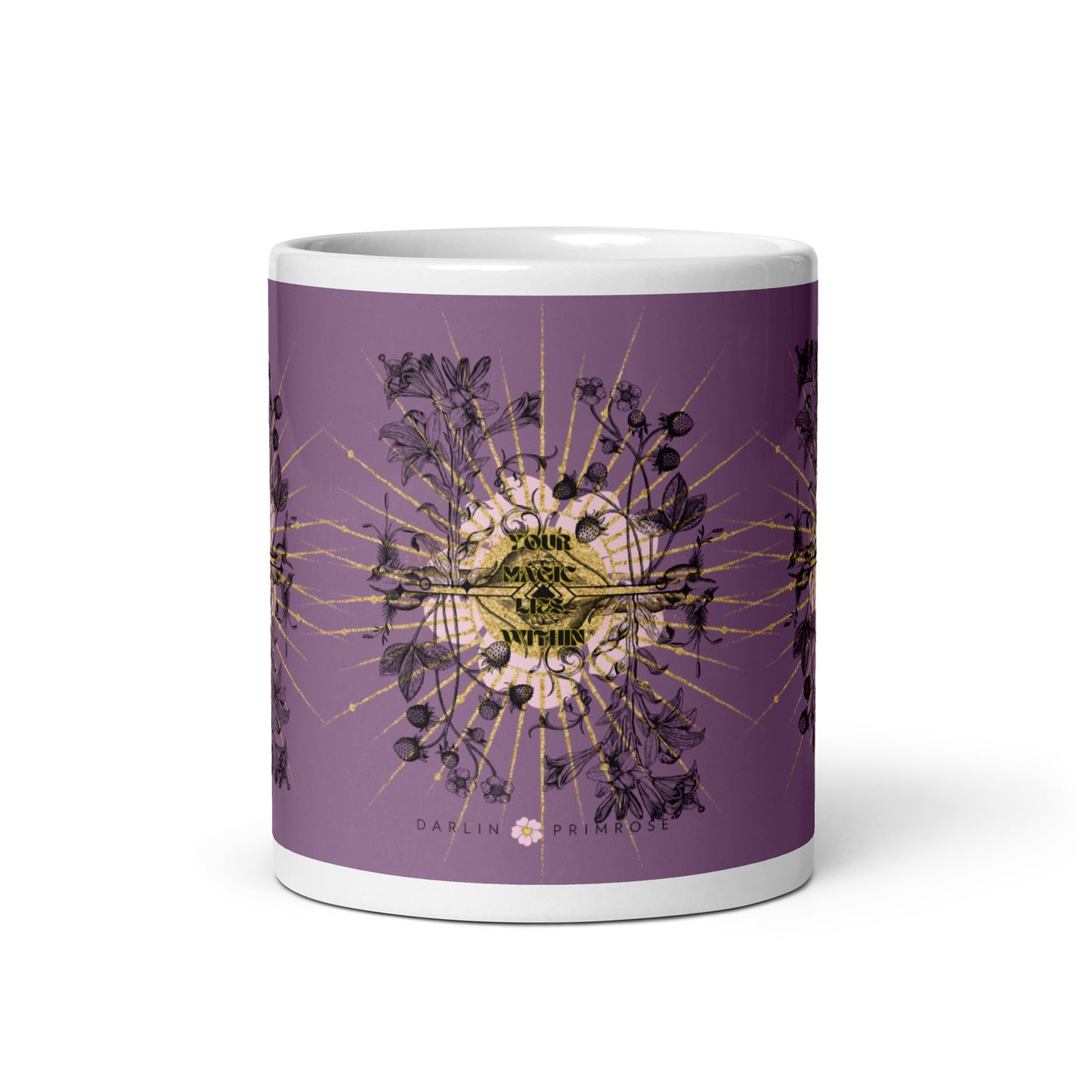 Your MAGIC lies within® Botanical Mirror -Mug - Darlin Primrose