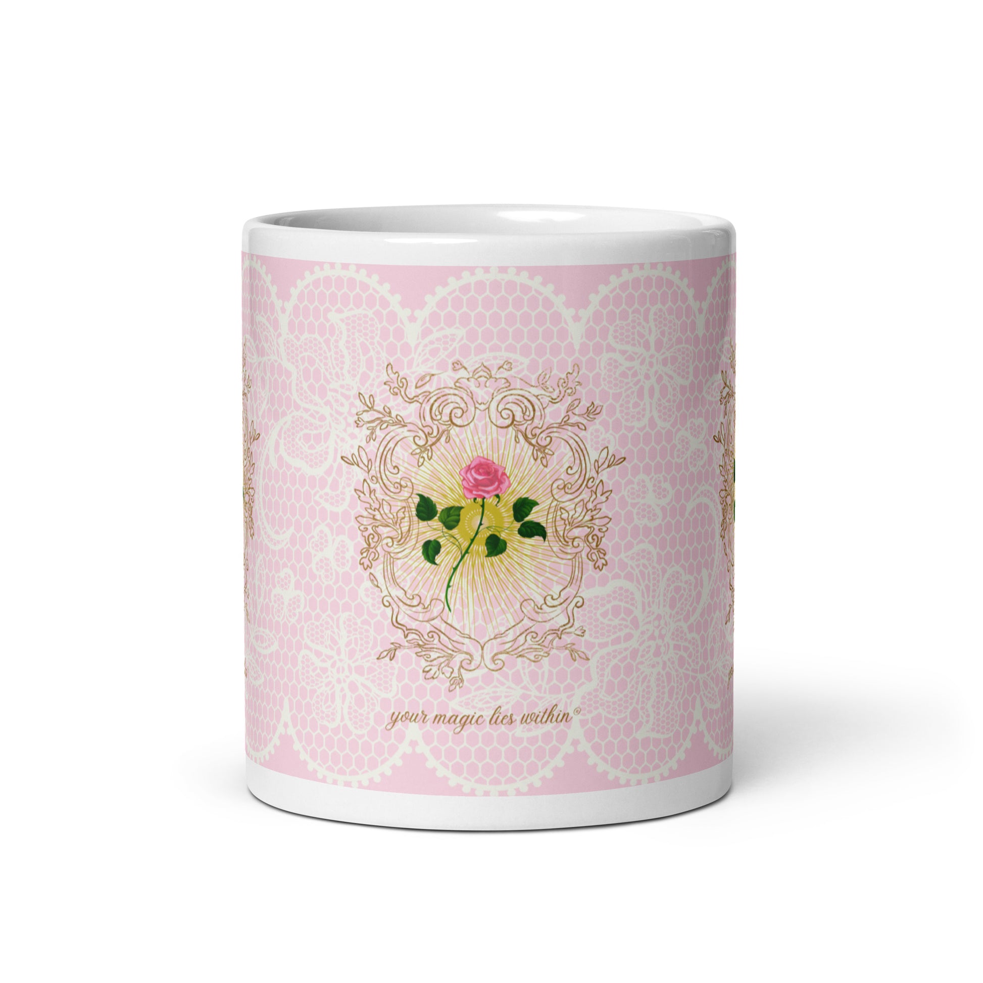 Your MAGIC lies within® Pink Rose- Mug - Darlin Primrose