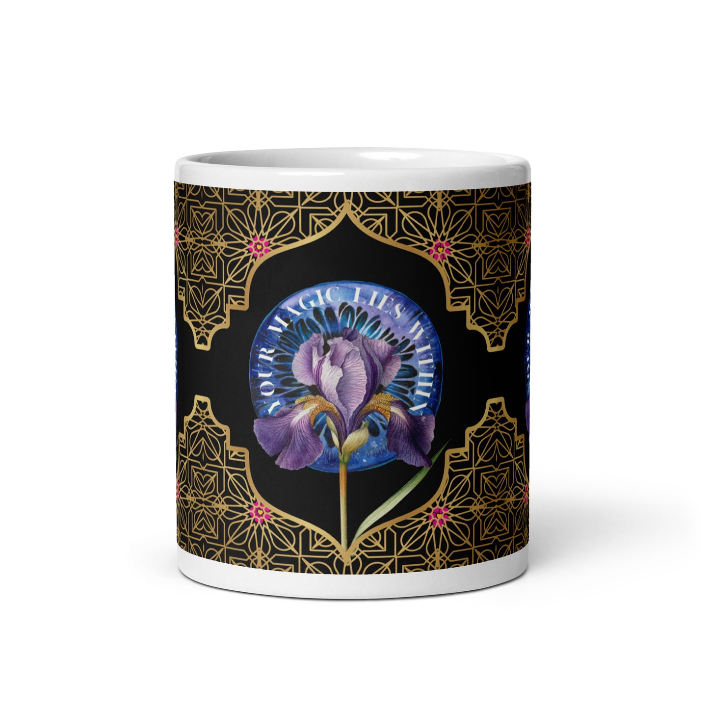 Your MAGIC lies within® Iris Eye - Mug - Darlin Primrose