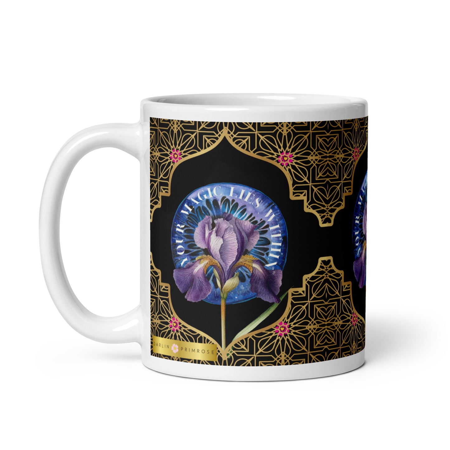 Your MAGIC lies within® Iris Eye - Mug - Darlin Primrose