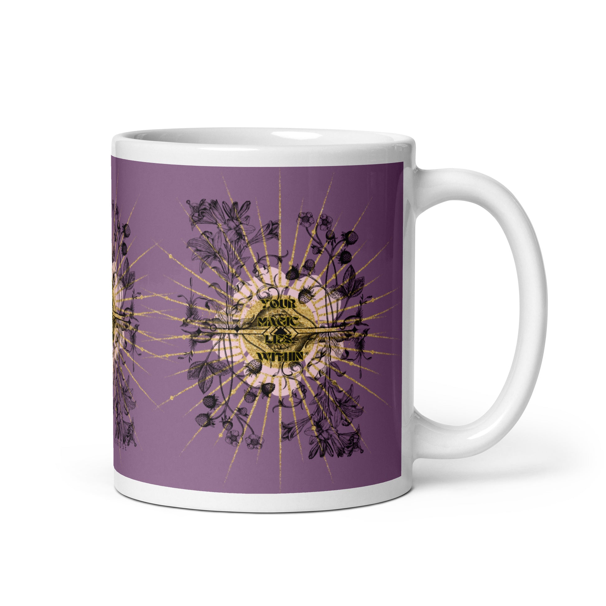 Your MAGIC lies within® Botanical Mirror -Mug - Darlin Primrose