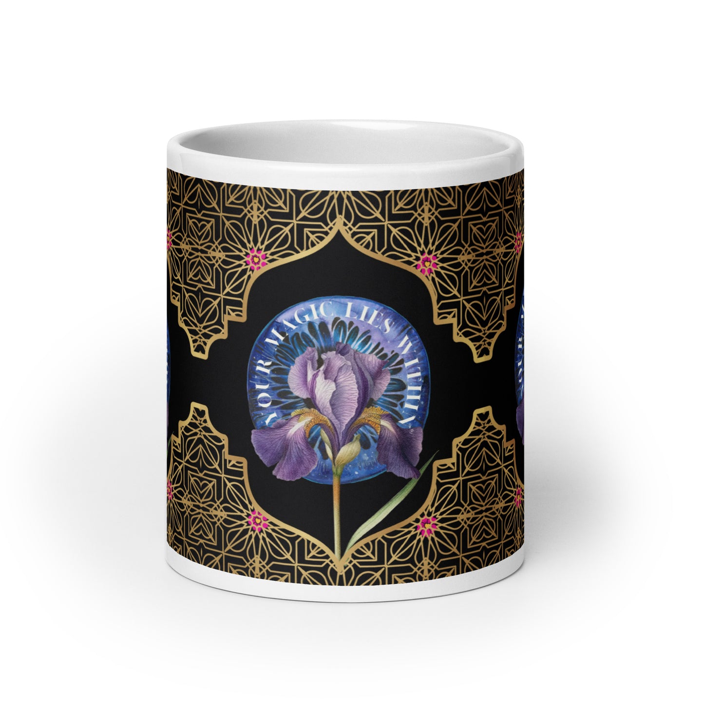 Your MAGIC lies within® Iris Eye - Mug - Darlin Primrose