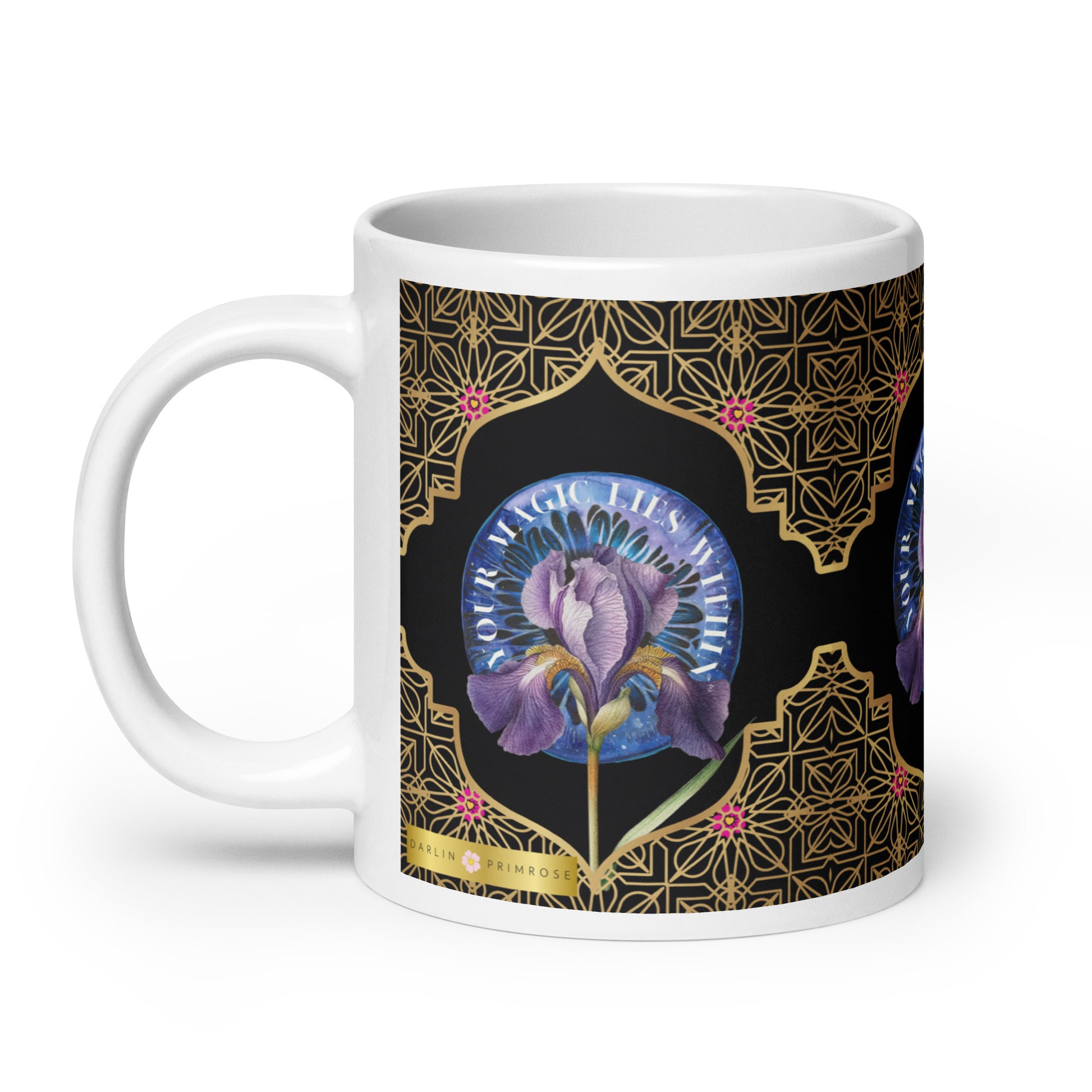 Your MAGIC lies within® Iris Eye - Mug - Darlin Primrose