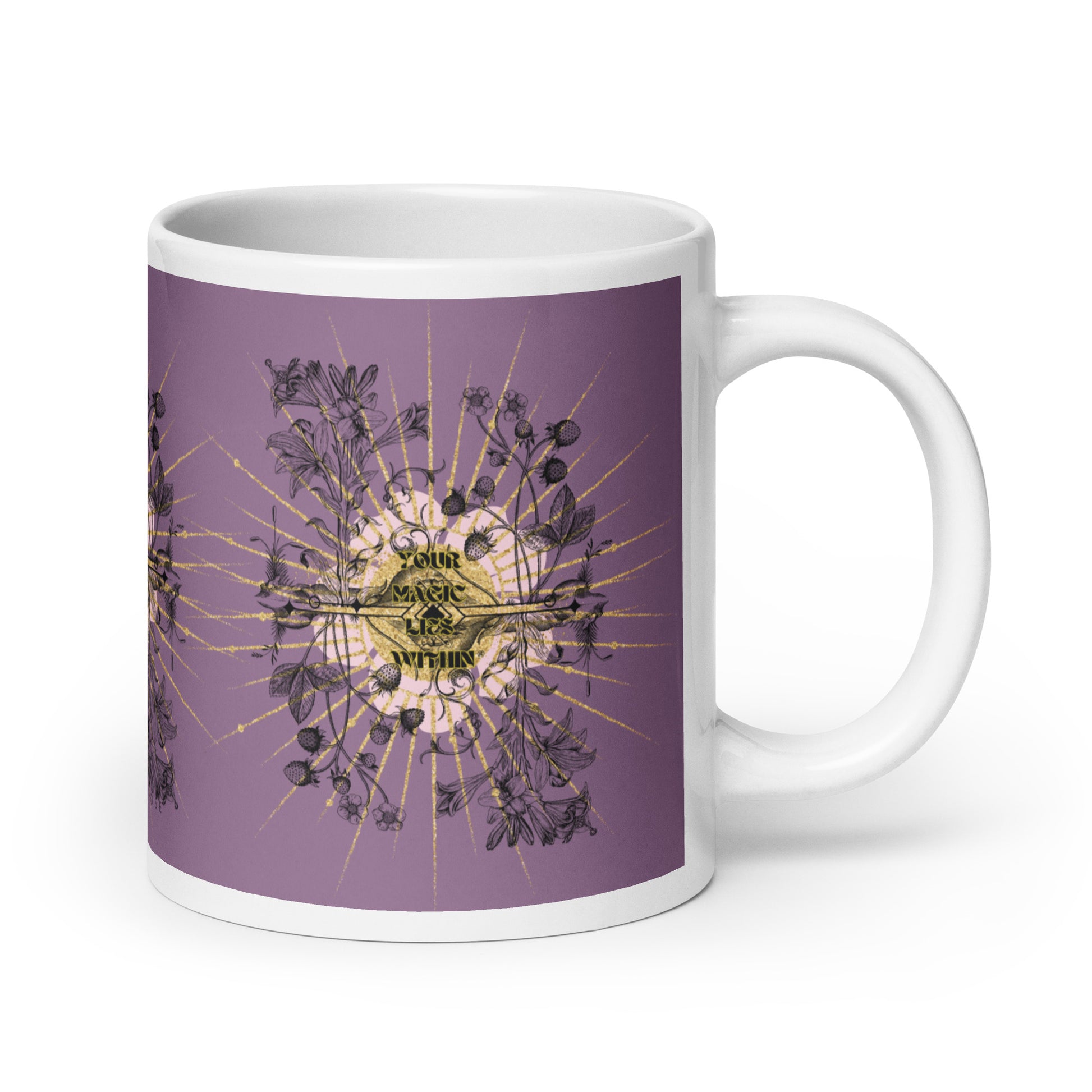 Your MAGIC lies within® Botanical Mirror -Mug - Darlin Primrose